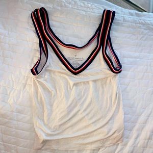 Cute cotton tank. Slightly cropped.